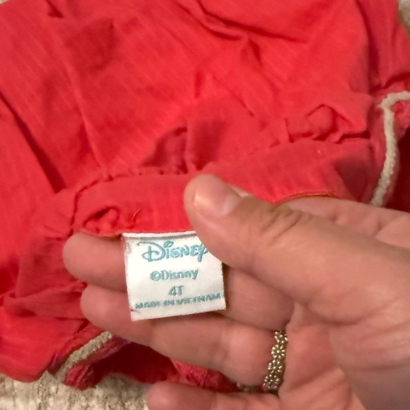 Disney Red Kids Bubble Blouse size 4T - Picture 2 of 4